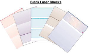 Blank Laser Checks