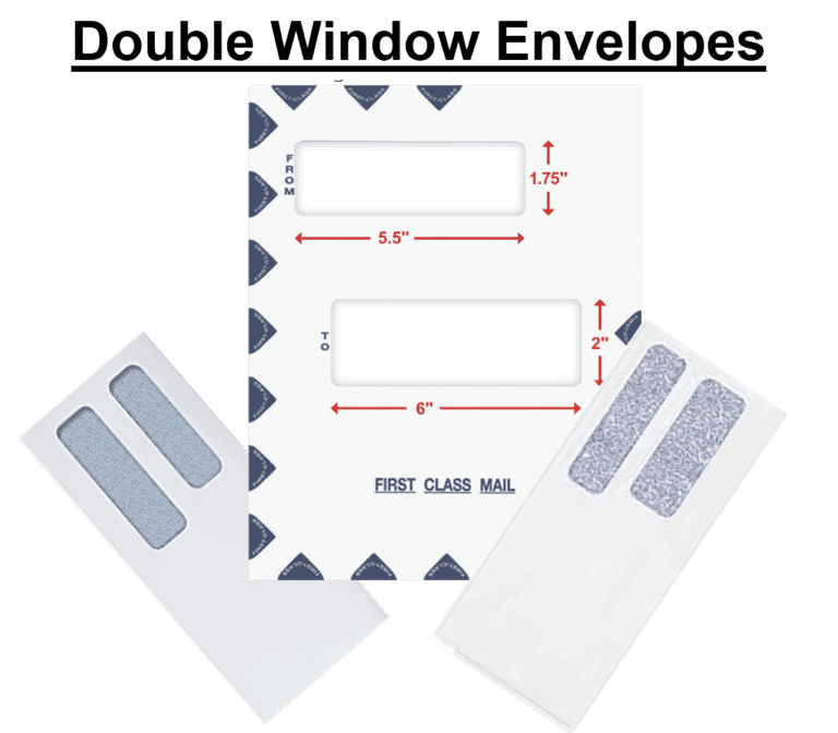 Double Window Envelopes
