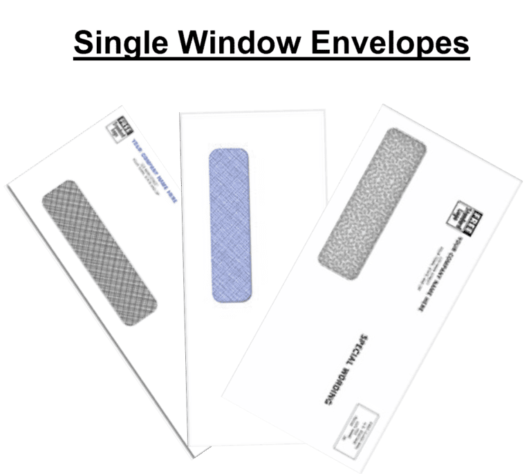 Single Window Envelopes