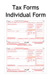 Purchase Individual IRS Tax Forms
