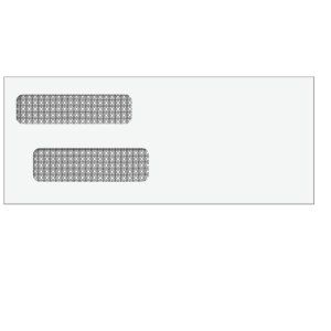 Reverse Flap Double Window Envelope (Moisture Seal)