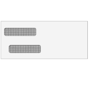 #10 (4-1/8" x 9-1/2") Double Window Envelopes