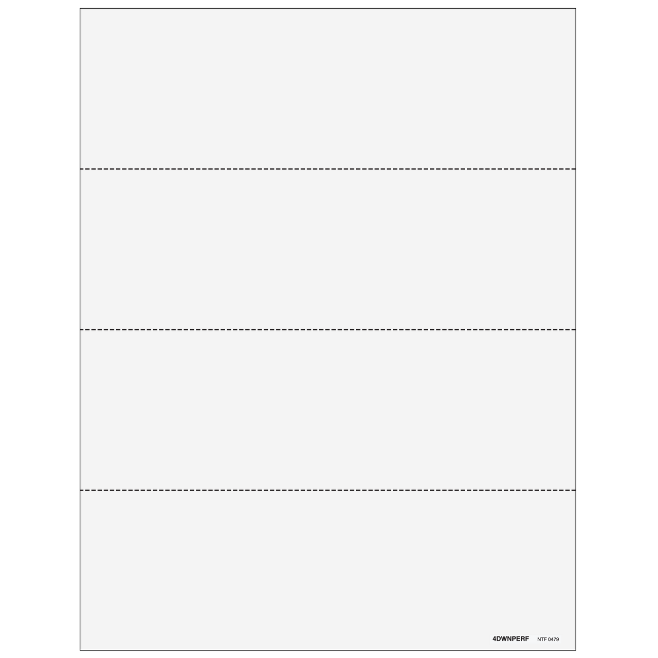 4up Blank W-2 Form 6-part Set with Instructions (Horizontal Employee Copies) 7 4up Blank W-2 Form 6-part Set with Instructions (Horizontal Employee Copies) - Image 6