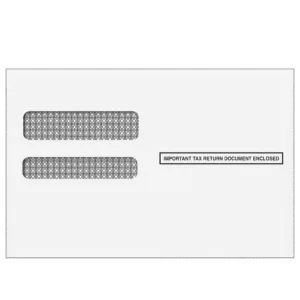 1095 Double Window Envelope (Self Seal)
