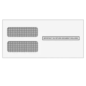 3up 1099 Double Window Envelope (Self Seal)