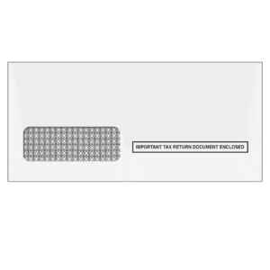 3up 1099 Single Window Envelope (Moisture Seal)
