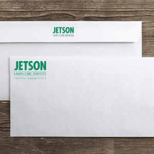 #10 Envelope Pre-printed with Corner Card