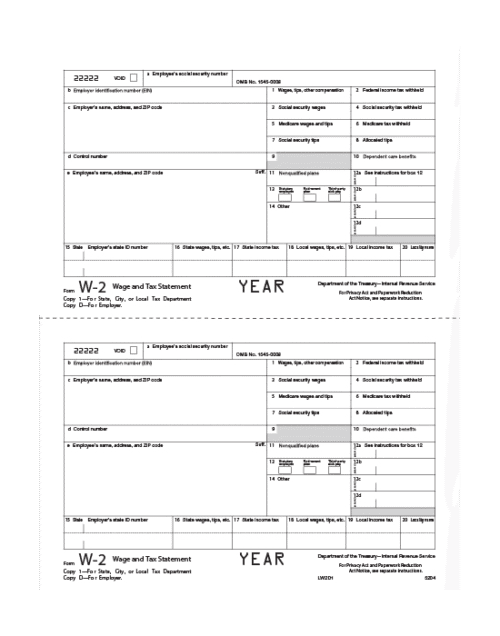 Employer Copy D (Records)