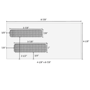 4-1/8" x 8-7/8" - Double Window Envelope - Moisture Seal - E40244