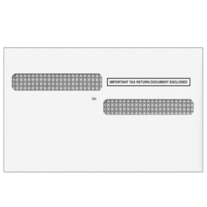 1099-R Envelope - 4up Quadrant (for Inserting Equipment) qty: 500