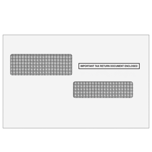 W-2C Double Window Envelopes (Moisture Seal) 1 W-2C Double Window Envelopes (Moisture Seal)