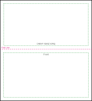 6-3/4 Remittance Envelope Pre-printed with Corner Card