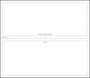 Custom #9 Remittance Envelope with pre-printed return address.