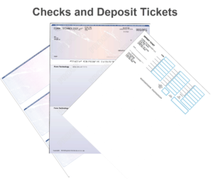 Laser Checks and Deposit Tickets