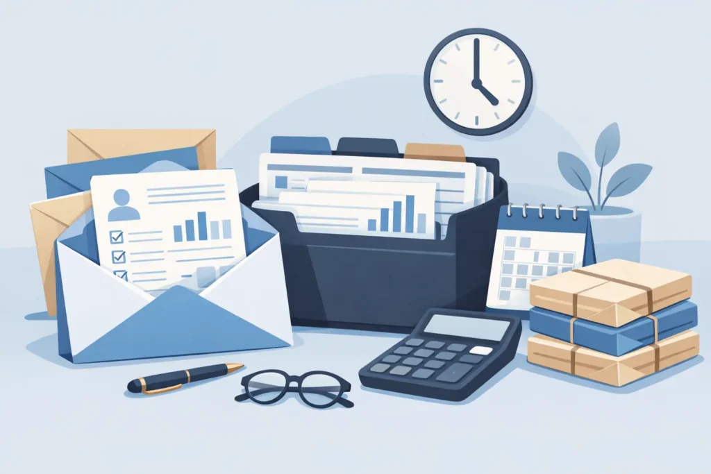 Tax Mailers That Keep Year-End Forms Organized