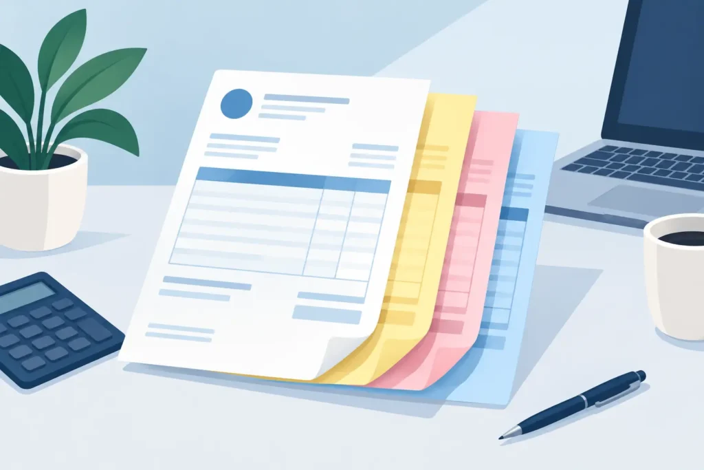 How to Choose Multipart Invoice Form Copies
