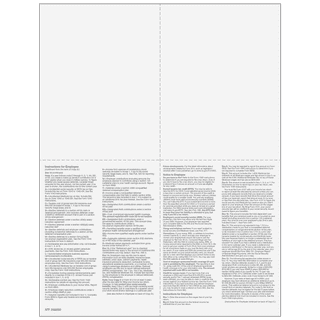W-2 Employee Copies 2/2/B/C - 4up Quadrant 3 W-2 Employee Copies 2/2/B/C - 4up Quadrant - Image 2
