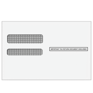 1095 Double Window Envelope (Self Seal)