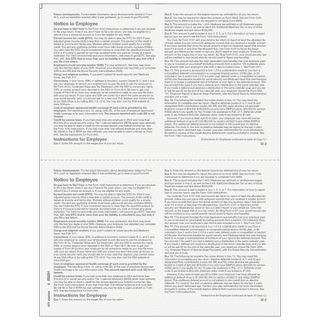 Traditional W-2 Form 3-part E-file Set (Preprinted) 4 Traditional W-2 Form 3-part E-file Set (Preprinted) - Image 3
