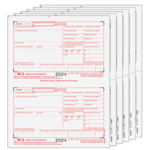 All Products 146 Traditional W-2 Form 6-Part Set (Preprinted)