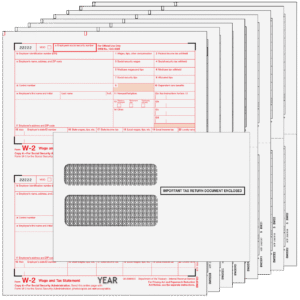All Products 14 Traditional W-2 Preprinted 8-part Kit (with Self Seal Envelopes)