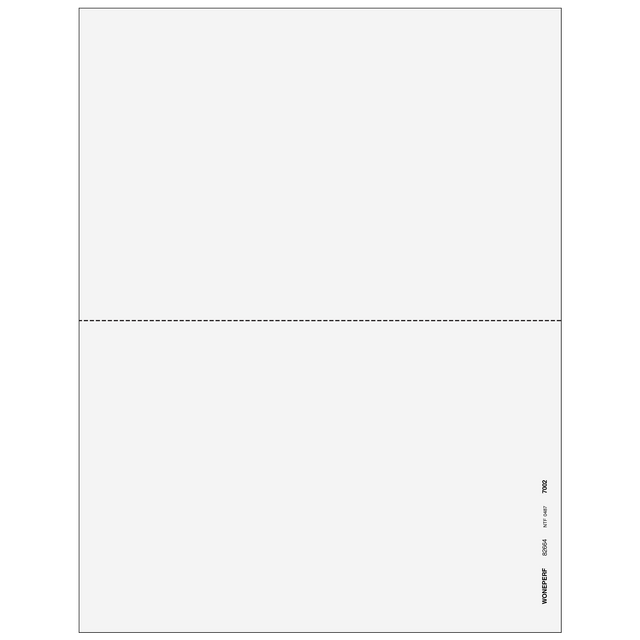 4up Blank W-2 Form 6-part Set (with Instructions) 5 4up Blank W-2 Form 6-part Set (with Instructions) - Image 4